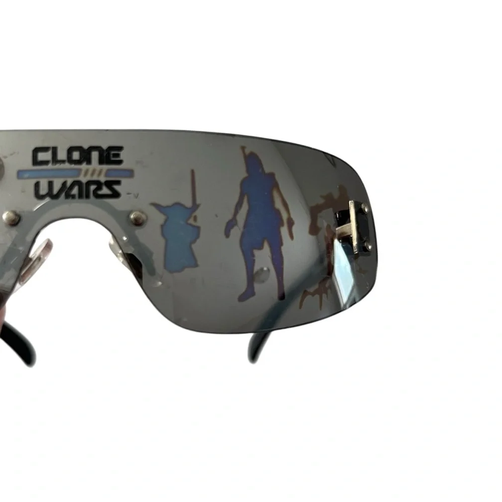 Star Wars 2009 The Clone Wars Mirrored Sunglasses Kids Collectible Lucasfilm